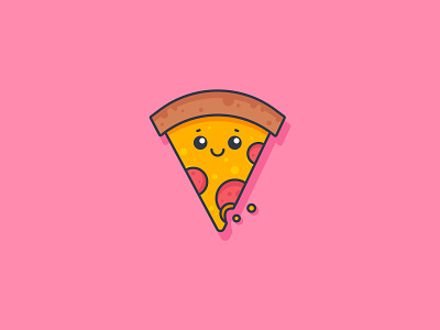 Pizza Mascot character design illustration mascot design pizza icon
