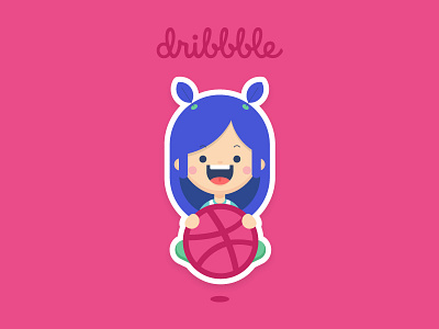 Hello Dribbble! avatar character design debut first shot illustrations