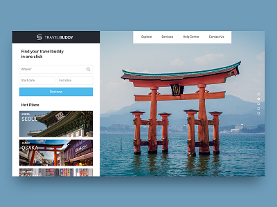 Travel Landing Page