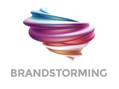 Logo Brandstorming - for Sale 3d colorfull logo