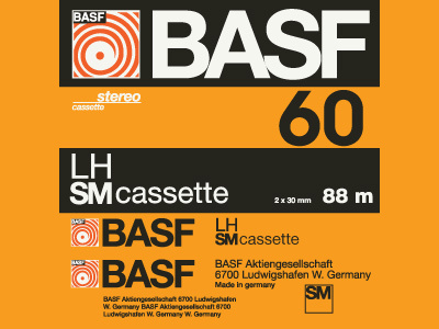 Vector BASF cassatte basf cassette download