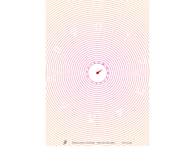 start again-30days poster challenge #day16 circle poster poster a day practice start again vector 海报