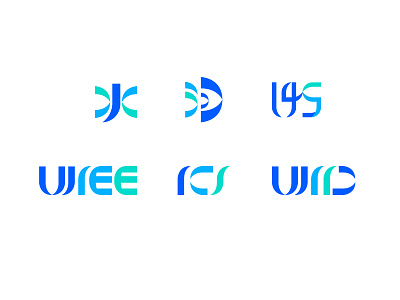 series logo design for Water engineering chinese design icon logo typeface typography ui vector water 工程 水利 汉字