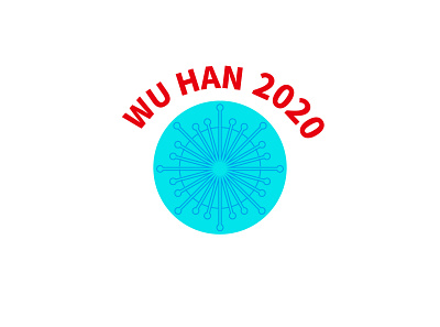 WU HAN 2020-logo for fighting New coronavirus 2020 china design logo new coronavirus new coronavirus wuhan x lab 武汉