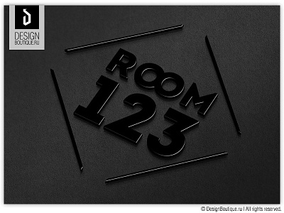 Yanmcline "Room 123" - corporate identity