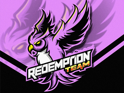 REDEMPTION design designer esport esport logo illustration logo mascot mascot design mascotlogo vector