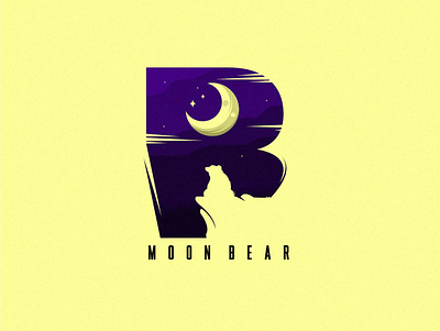 MOON BEAR branding design illustration lettering logo mascot mascotlogo sketch ux vector
