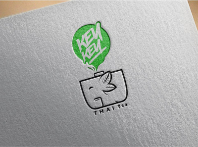 KEY KEY ThaiTea design illustration logo logo design logobranding mascot mascot design sketch vector