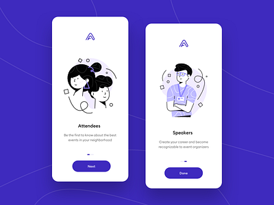 Appreciation App - Onboarding Screens