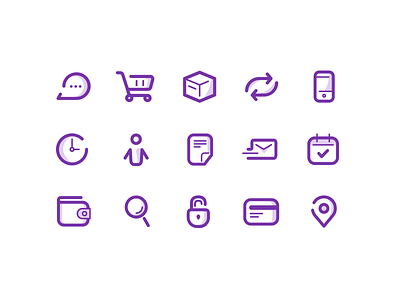 Store Icon Set