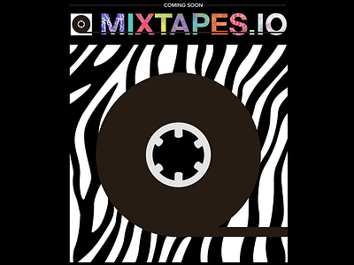 Mixtapes.IO branding design illustration logo tech
