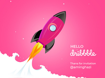 Hello Dribbble design dribbble hello ui welcome