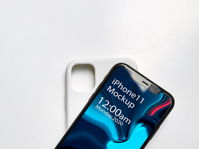 Free iPhone 11 Mockup PSD Template PSD Template free mockup psd