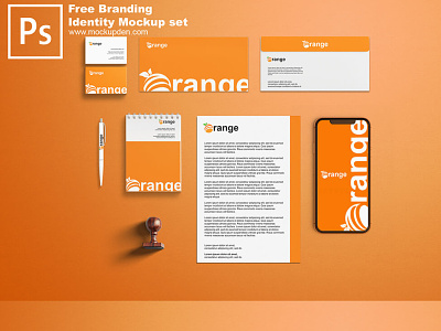 Free Branding Identity Mockup Set PSD template branding mockup design mock up mockup psd