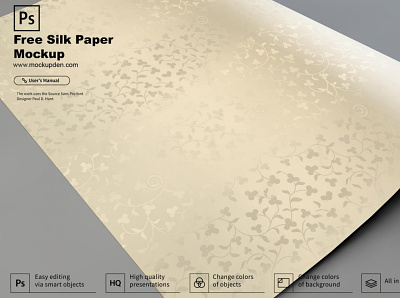 Free Silk Paper Mockup PSD Template free silk paper mockup free silk paper mockup silk paper mockup silk paper mockup