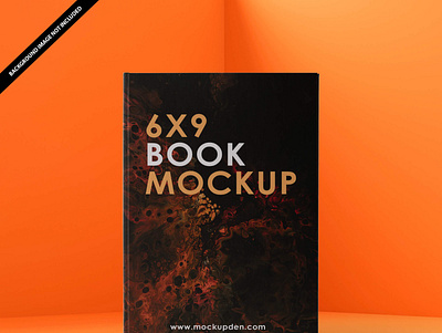 Free 6 9 Book Mockup vol 2 PSD Template