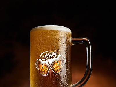 Free Beer Mug Mockup PSD Template