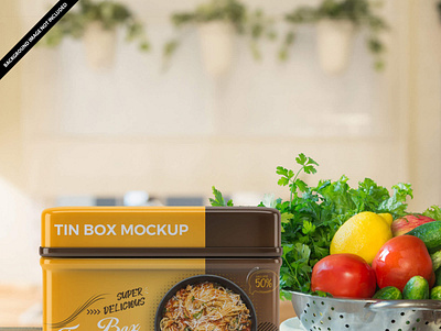 Free Tin Box Mockup PSD Template free tin box mockup psd template free tin box mockup psd template