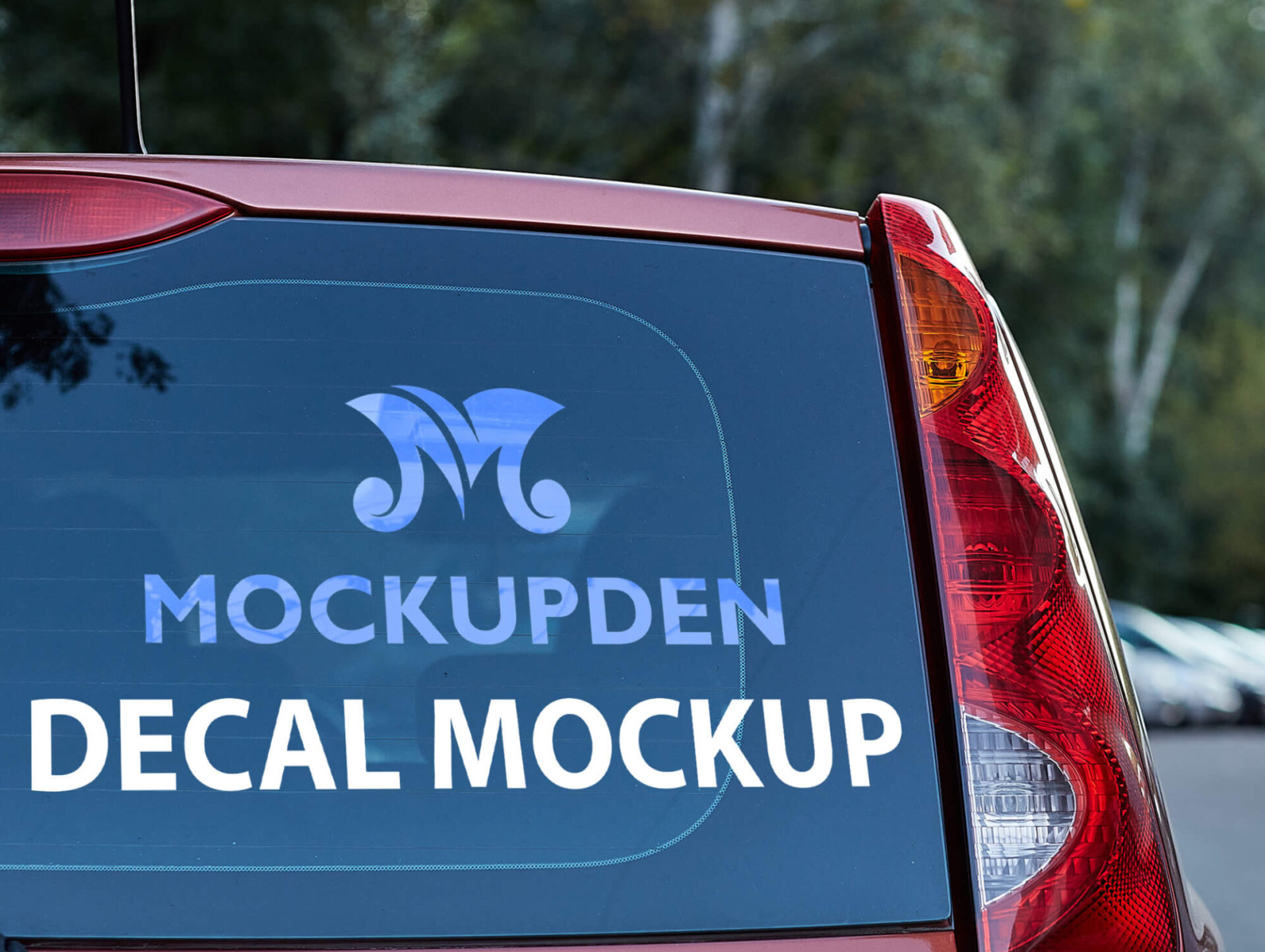 Download Free Car Decal Mockup Psd Template By Mockup Den On Dribbble