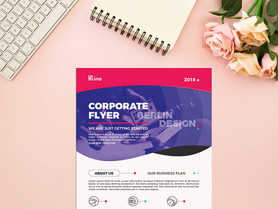 Free A4 Paper Mockup PSD Template