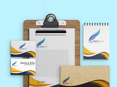 Free Corporate Identity Mockup PSD Template