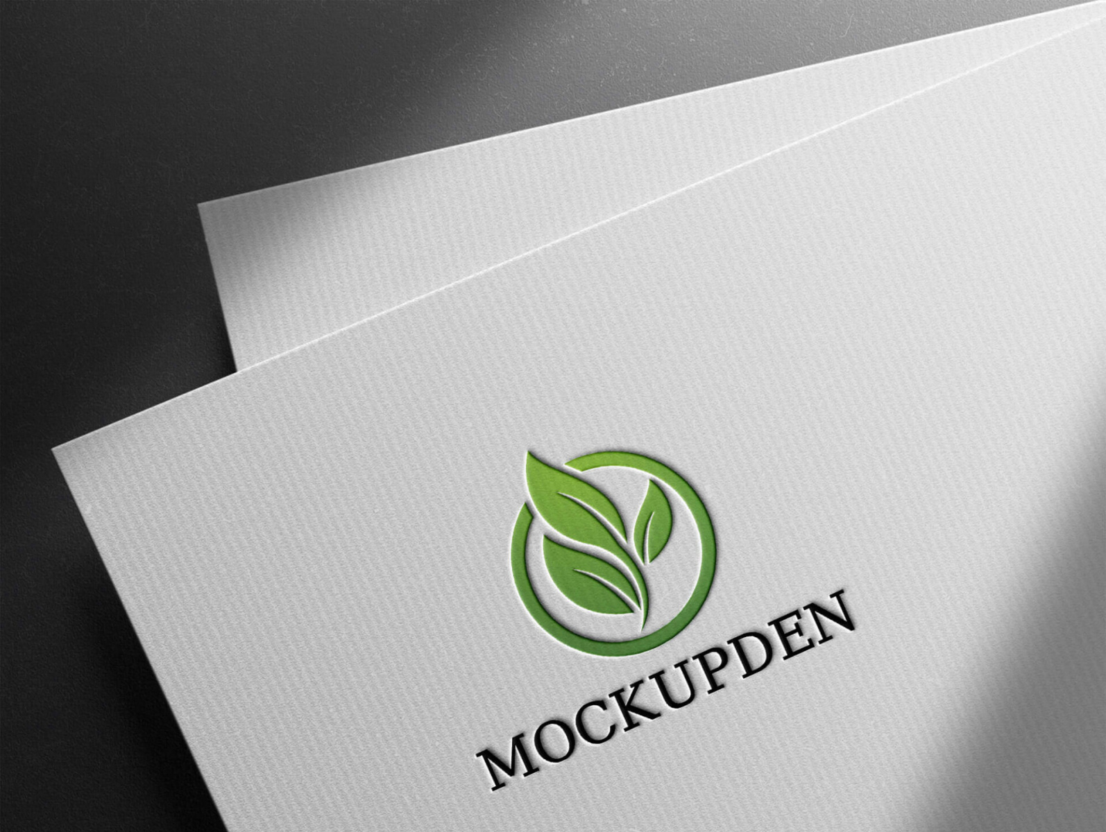 Free Logo Presentation Mockup PSD Template by Mockup Den on Dribbble