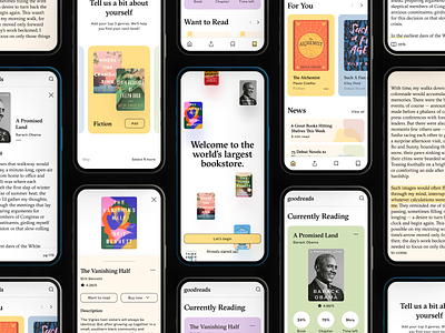 Goodreads App - Style Tile