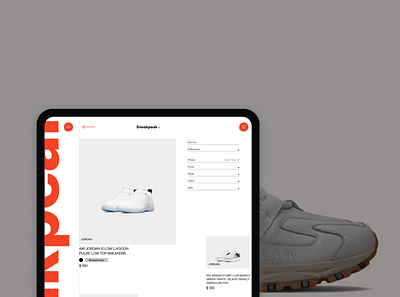 Sneakpeak 2019 branding design minimal ui ux web website