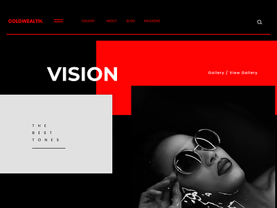 Desktop branding design flat minimal type ui ux web website