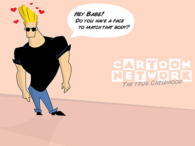 Johnny Bravo by Mayank Patel on Dribbble