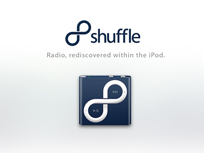 The iPod 8tracks shuffle 8tracks apple design ipod product product design shuffle usability user experience user interface