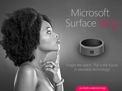 Microsoft Surface Ring - Concept concept microsoft product design ring surface