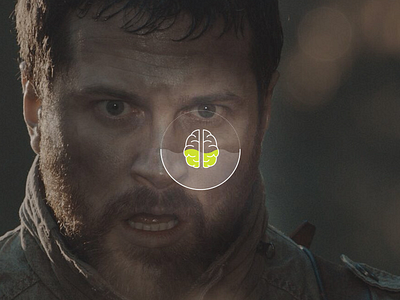 Interactive Movie Interface brain flat interactive light ui ux zombie