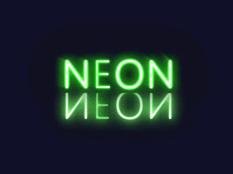 Neon animation after effects animation motion design neon neon lights