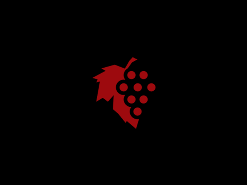 Cardinalis (GIF) cardinal cardinalis cricle gif leaf logo red vine wine