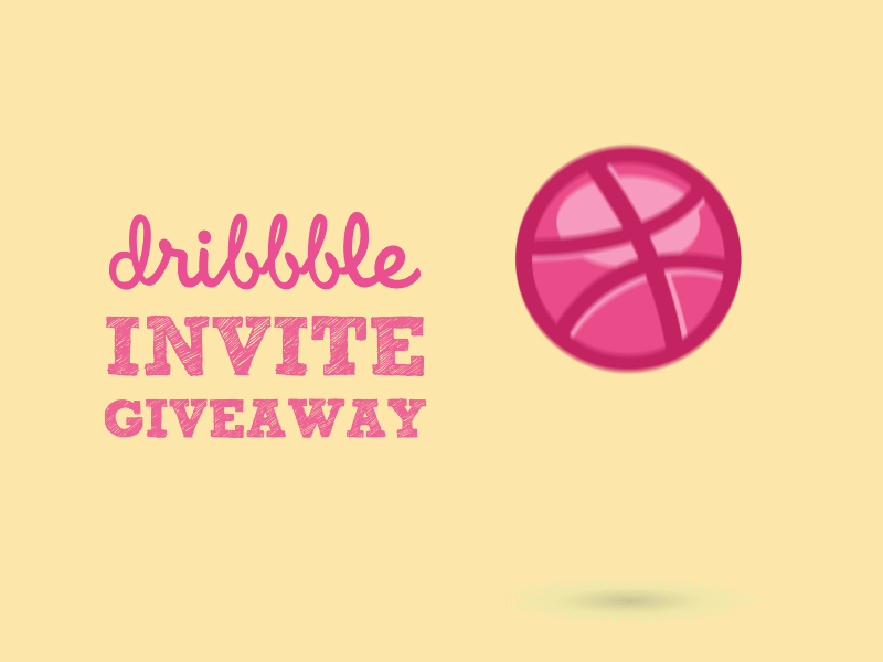 Dribbble Invite Giveaway dribbble dribble gif giveaway invitation