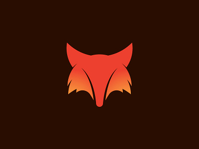 Firefox animal fire fox logo minimal simple