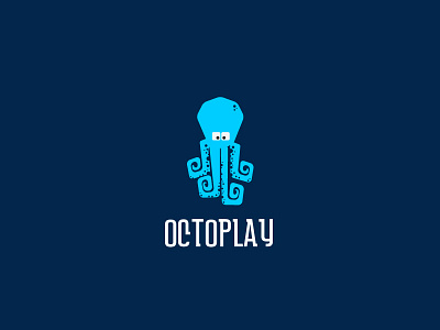 Octoplay animal logo ocean octopus scredeck sea squid tentacles