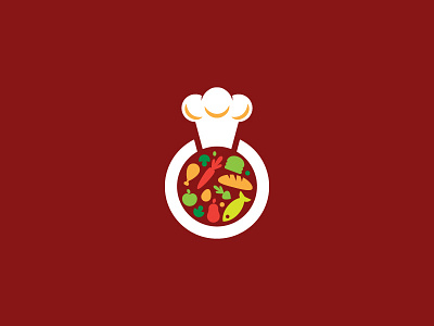 Tasty chef design food gourmet healthy logo recipe restaurant tasty