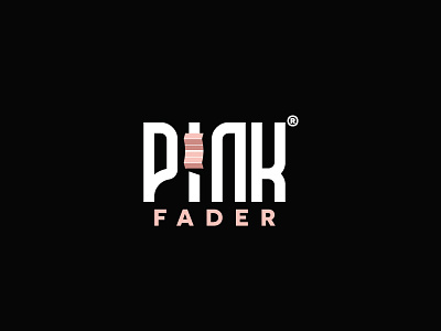 Pink Fader audio dj fader logo mix music pink scredeck studio