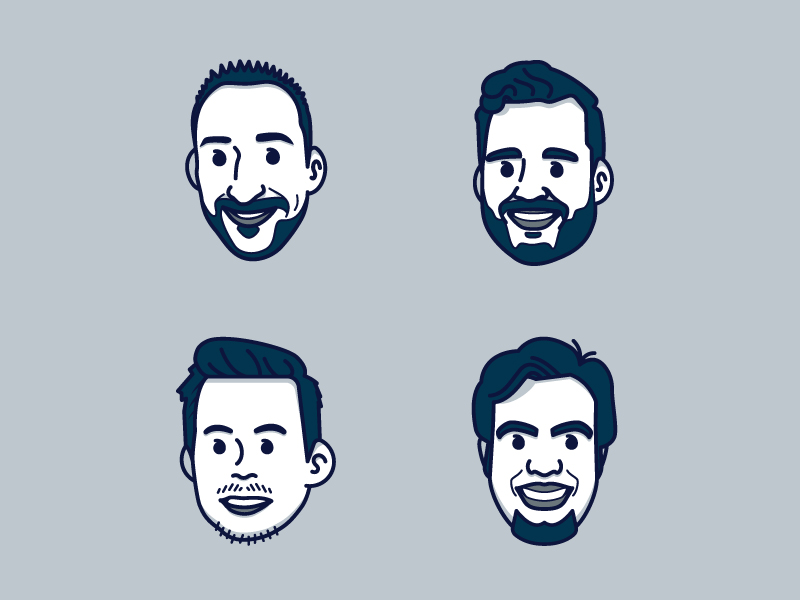 Faces by Scredeck on Dribbble