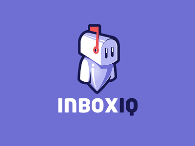 Smart mail assistant email inbox iq letter logo mail manager robot scredeck smart