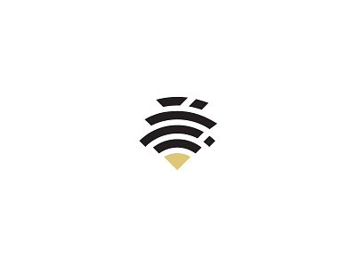 Music Signal logo music scredeck signal simple sound sound system sound waves studio vector wifi
