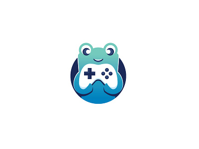 Monster Games controller cute game gamepad gaming illustration logo mascot monster play scredeck