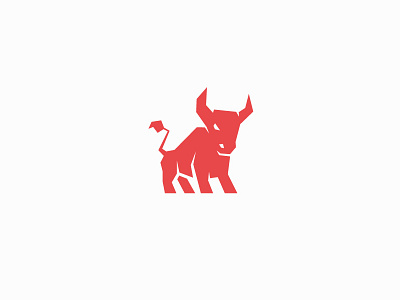Taurus animal bull logo mascot ox power scredeck simple strong taurus