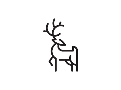 Deer Line by Scredeck on Dribbble