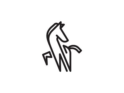 Zebra Line animal design horse illustration linear linear icons lineart logo scredeck simple zebra