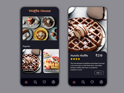 Waffle House Dark UI