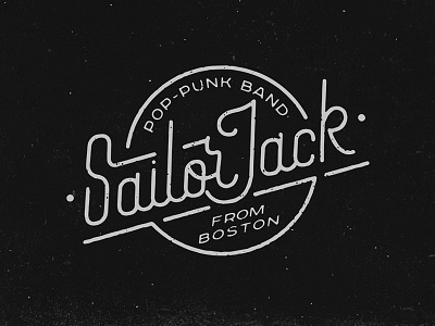 Sailor Jack lettering logo typography