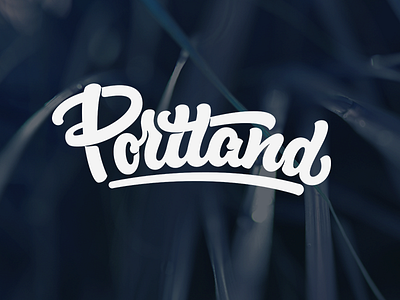 Portland handlettering lettering logo typography